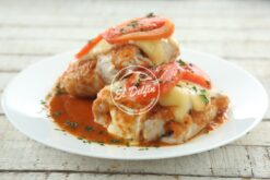 Filet brótola a la pizza-0