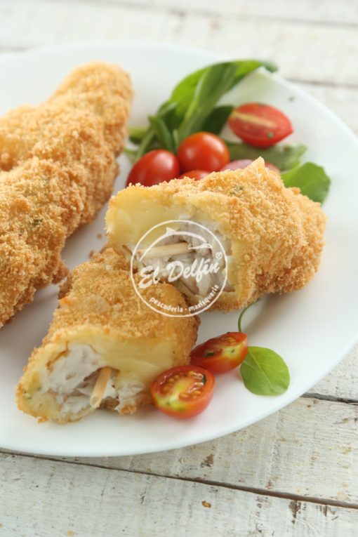 Brochette de pescado blanco y mozzarella-0