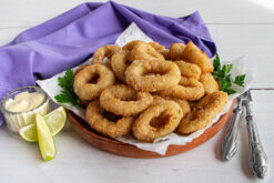 Anillas de Calamar rebozadas