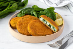 Medallón de Merluza, Brocoli y Queso