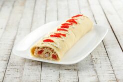 Pionono de Camarones y Palmitos